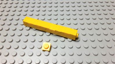 Lego 20 Stück Platten 1x1 Gelb Nummer 3024