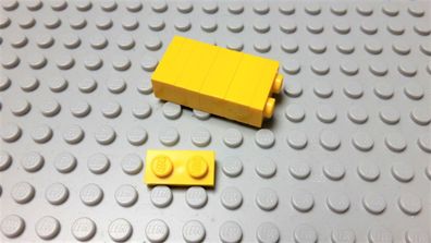 Lego 10 Stück Platten 1x2 Gelb Nummer 3023