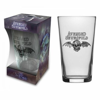 Avenged Sevenfold The Stage Bierglas Trinkglas Beer glass offizielle Merchandise