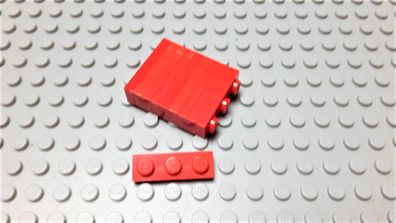 Lego 10 Stück Platten 1x3 rot Nummer 3623
