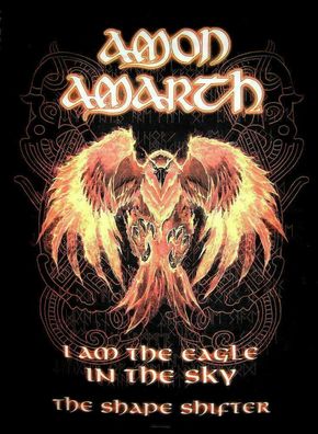 Amon Amarth The Shape Shifter Posterfahne Flagge Flag Official Merchandise!