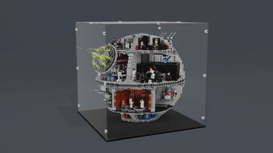 Acrylglas Vitrine Haube für Ihr LEGO Modell Todesstern 75159