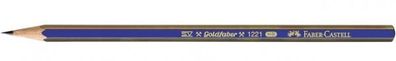 goldfaber Bleistift 1221 HB blau/ grau