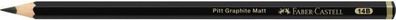 graphitstift Pitt Mat 14B 18 cm holzgrau
