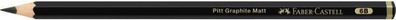 graphitstift Pitt Mat 6B 18 cm holzgrau