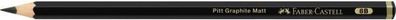 graphitstift Pitt Mat 8B 18 cm holzgrau