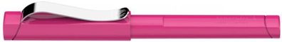 füllfederhalter Base Linkshänder 152 mm Gummi/ Stahl rosa