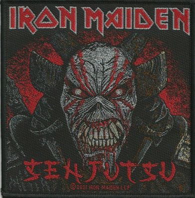 Iron Maiden Senjutsu Back Cover Aufnäher Patch offizielles Merch