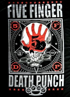 Five Finger Death Punch Punchagram Posterfahne Flagge Flag neu New