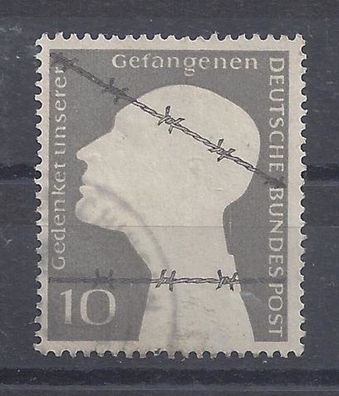 Mi. Nr. 165, BRD, Bund, Jahr 1953, Gefangenen 10 , gestempelt
