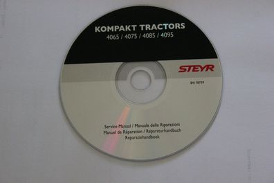 Steyr Kompakt Traktoren 4065 4075 4085 4095 Reparaturhandbuch Werkstatthandbuch