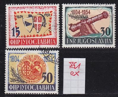 Jugoslavia [1954] MiNr 0751 ex ( O/ used ) [01]