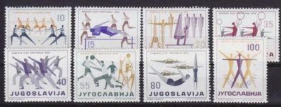 Jugoslavia [1959] MiNr 0900-07 ( * * / mnh ) Sport