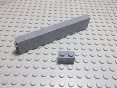 Lego 10 Stück Basicsteine 1x2 hoch Neudunkelgrau Nummer 3004