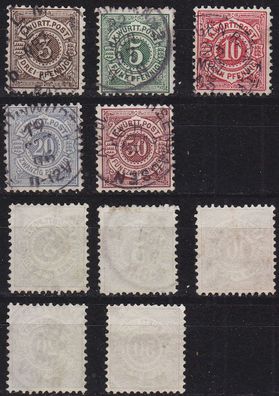 Germany Württemberg [Lot] 02 ( O/ used ) incl. MiNr 56