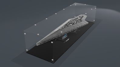 Acrylglas Vitrine Haube für Ihr LEGO Modell Super Sternzerstörer 10221 Dt. Erzeugnis