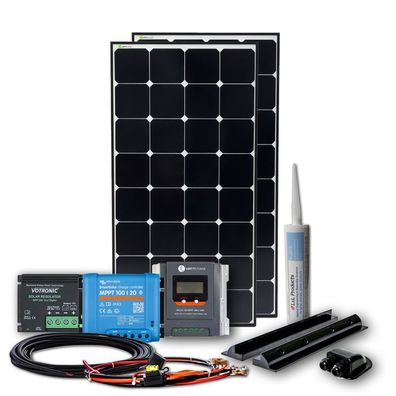 240Wp Wattstunde® Daylight Sunpower Wohnmobil Solaranlage DLS240