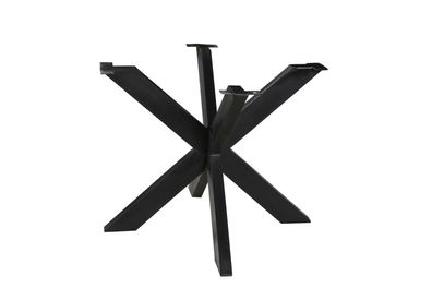 Tischgestell Spider Tischkufen Tischbein Stahl Design Kreuzgestell für rund 150 cm