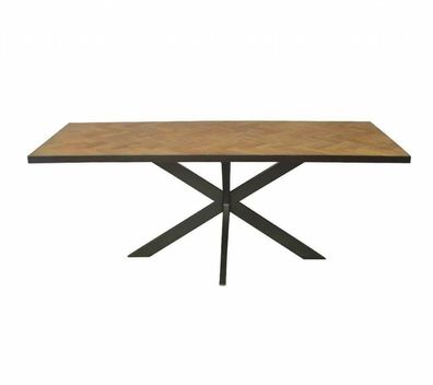 Teak Esstisch Accent Massivholz Holztisch Dinnertisch Tisch Esszimmertisch 200 cm