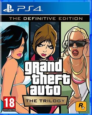 GTA Trilogy PS-4 AT Definitive Edition - Take2 - (SONY® PS4 / Sammlung)