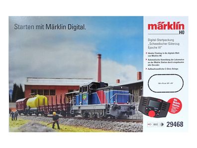 Startpackung "Schwedischer Güterzug Epoche VI", Märklin H0 29468 neu