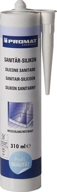 Sanitär-Silikon weiß 310 ml Kartusche PROMAT chemicals
