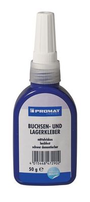 Buchsen-/ Lagerkleber hf. mf. grün 50g Flasche PROMAT Chemicals
