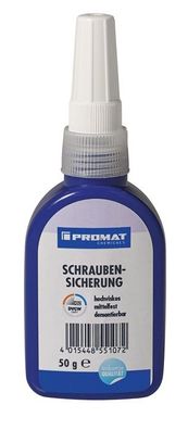 Schraubensicherung 50g mf. hochvikos dunkelblau Flasche PROMAT Chemicals