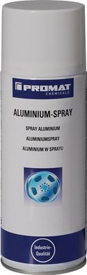 Aluminiumspray b. + 300GradC (kurzzeitig) mattsilber 400 ml Spraydose