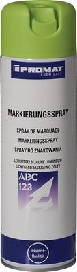 Markierungsspray leuchtgelb 500 ml Spraydose PROMAT Chemicals