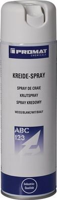 Kreidespray weiß 500 ml Spraydose PROMAT Chemicals