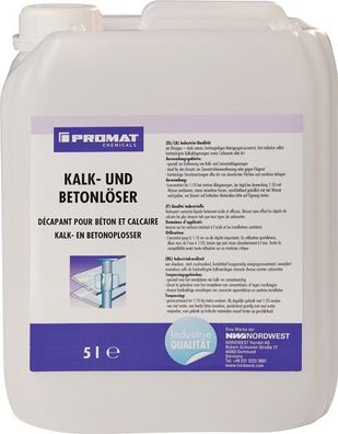 Kalk-/ Betonlöser 5l Kanister PROMAT Chemicals
