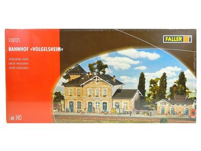 Modellbahn Bausatz Bahnhof Vogelsheim, Faller H0 110121 neu OVP