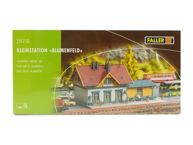 Modellbau Bausatz Kleinstation Blumenfeld, Faller N 231710 neu OVP