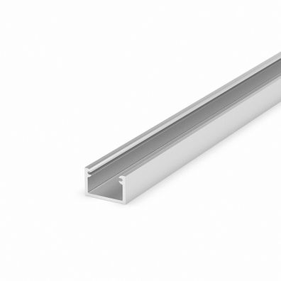 LED Profile in silber M4-2 100CM ohne Abdeckung für LED Streifen bis 9,4mm Breite