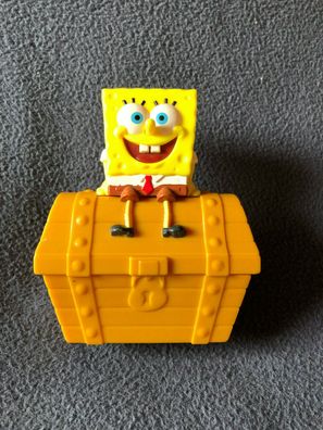 Mc Donalds 2012 Spongebob auf Schatztruhe (K2)