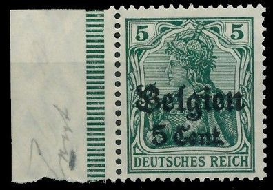 BES. 1WK Landespost Belgien Nr 12Ib postfrisch X434F7A