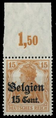 BES. 1WK Landespost Belgien Nr 15I POR postfrisch ORA X434FD2