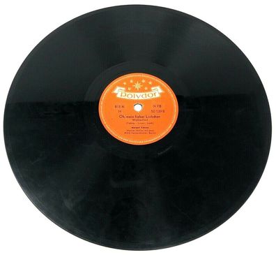 10" Schellackplatte Shellac Polydor 50 139 Tiritomba / Oh, mein lieber L. (W12)