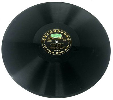 12" Schellackplatte Grammophon 67100 - Rienzi (Wagner) (W8)