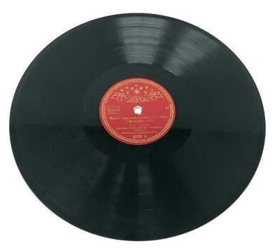 10" Schellackplatte Polydor 48783 - Rote Rosen, rote Lippen, roter Wein (W5)