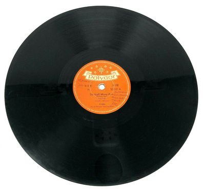 10" Schellackplatte Shellac Polydor 50181 Sie hieß Mary-Ann / Heimweh (W6)