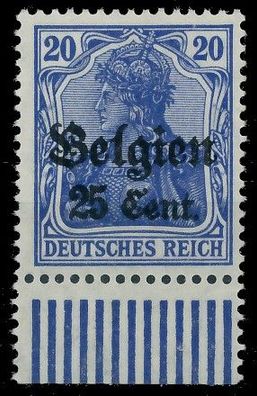 BES. 1WK Landespost Belgien Nr 18d postfrisch gepr. X43B3CE