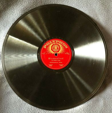 12" Schellackplatte Shellac - M. Michailow Violine - Polydor 50362 - 110041 (113