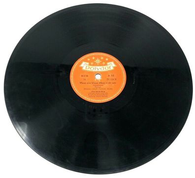 10" Schellackplatte Shellac Polydor 50104 - Die Matrosen von der Santa Isabella