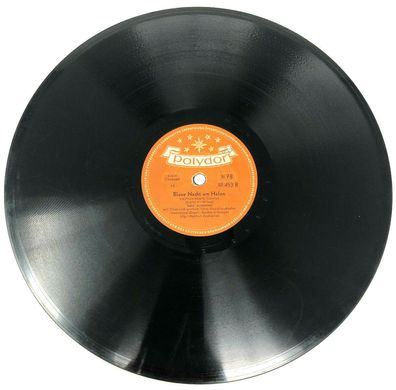 10" Schellackplatte Polydor 48453 Wenn du kein Mädel weißt / Blaue Nacht (S1)