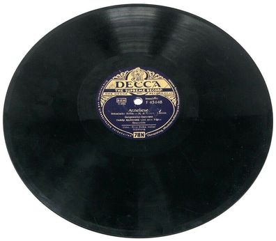 10" Schellackplatte Shellac Decca F43 648 - Anneliese / Eine Polka voller (W15)
