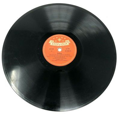 10" Schellackplatte Polydor 48846 - Bolero / Lebewohl, du schwarze Rose (S1)
