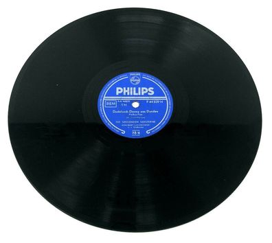 10" Schellackplatte Philips P44839H - Zu oft, zu viel, zu häufig / Dudelsack (W5