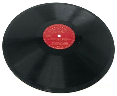 10" Schellackplatte Shellac - Polydor 48541 Sie war zärtlich und treu (154)